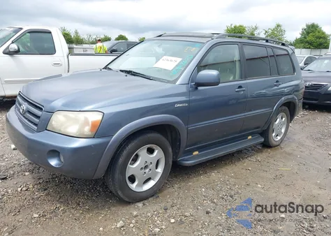2004 Toyota Highlander Limited V6 from USA, damaged, VIN JTEDP21A740022983